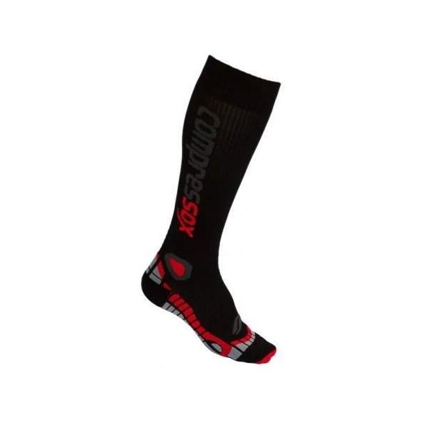 SPORT kompresné podkolienky COMPRESSOX čierna 47-50 1 kus 1 pár 56919795