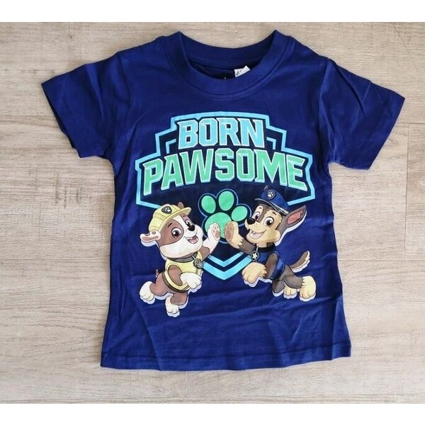 Setino Tričko Paw Patrol Pawsome Dark 56945216
