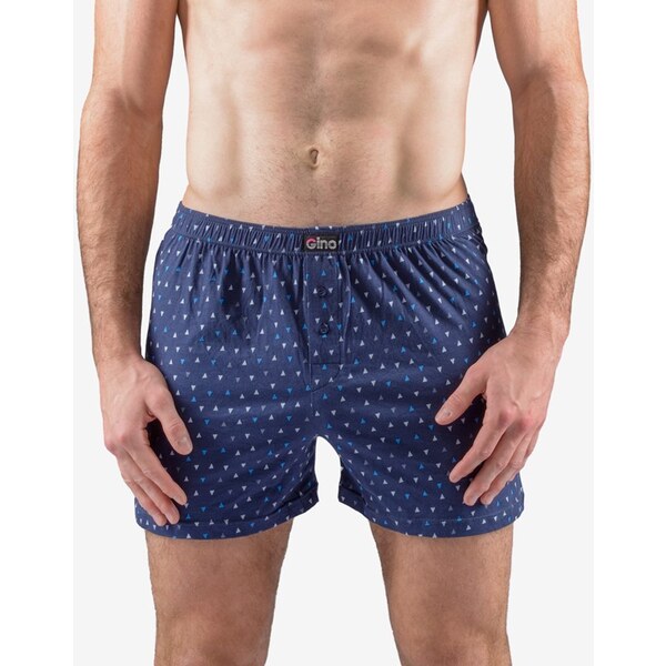 Vzorované modré pánske trenky 62569816