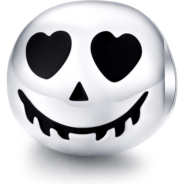 Royal Fashion strieborný prívesok Duch smajlík 57487605