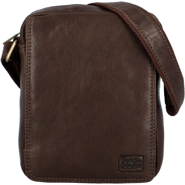 Pánska kožená taška tmavo hnedá - SendiDesign Lorem A hnedá 56864818