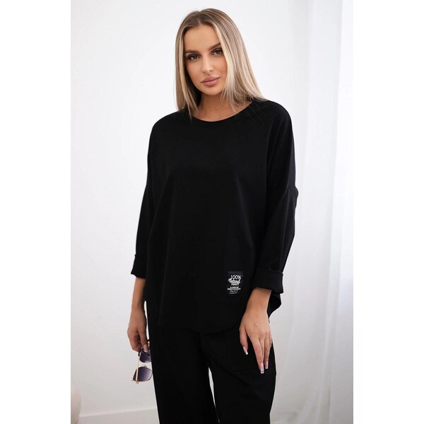 MladaModa Tepláková súprava Milano Winter čierna 56410690