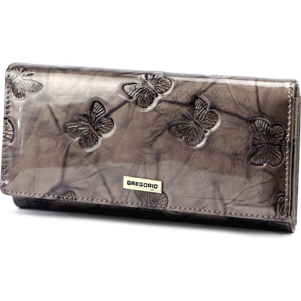 Dámska kožená peňaženka Gregorio sivá KZ52665 65766533