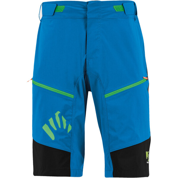 Karpos Rapid Baggy Kraťasy modré/čierne/zelené fluo 36061767