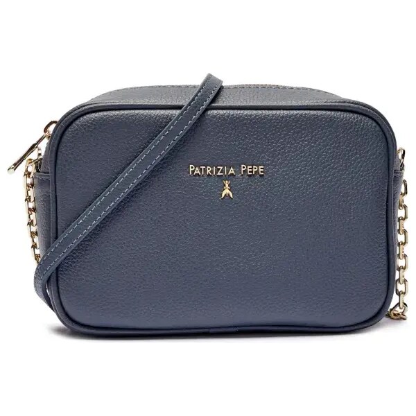 Patrizia Pepe Kožená crossbody kabelka 57039970