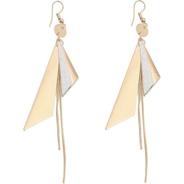 SOHI Náušnice Lexus zlatá / strieborná 57047951