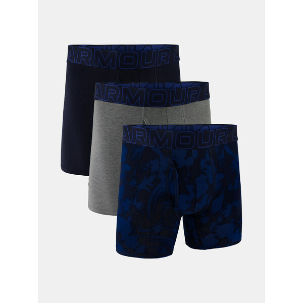Under Armour Mens Boxers M UA Perf Cotton Nov 6in - 3pk - Mens 66842913