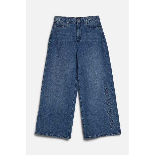 DŽÍNSY KARL LAGERFELD DENIM CULOTTES W/LOGO 57077119