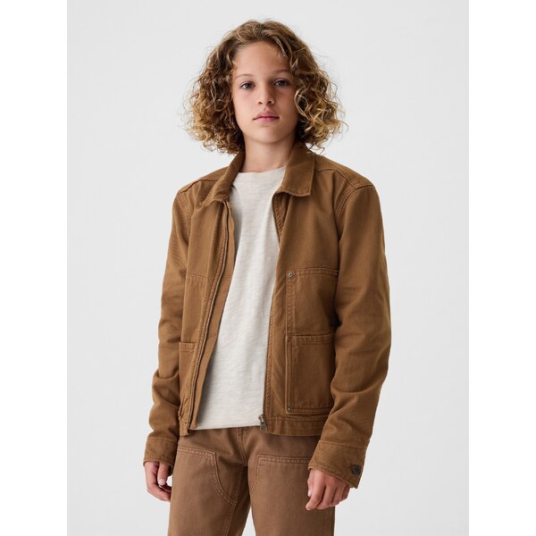 GAP Chlapčenská džínsová bunda Carpenter 523208-00 66266683
