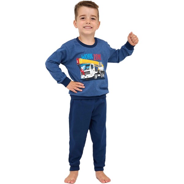 CORNETTE Chlapčenské pyžamo 478/162 Work zone 58288473