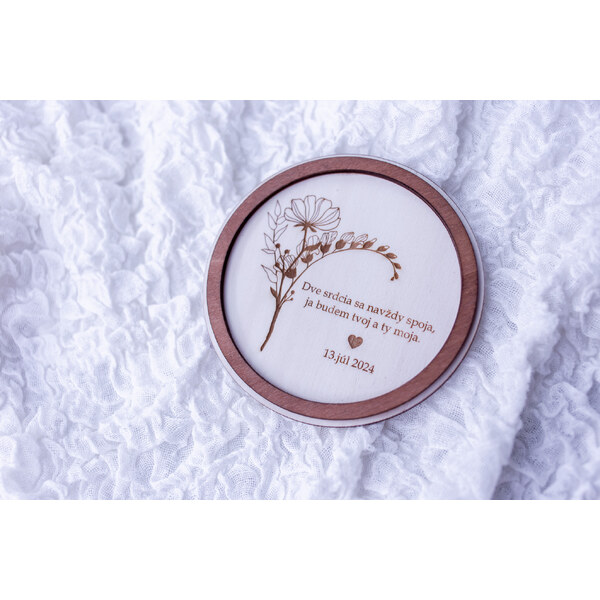 Tanierik na obrúčky kruh Púčiky 57090570