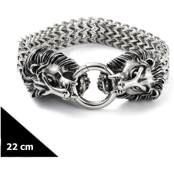 CITY STORM Pánsky náramok -Leonidas z chirurgickej ocele 66889063