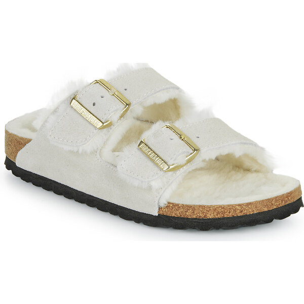BIRKENSTOCK Šľapky Arizona Shearling LEVE Antique White LAF 62502002