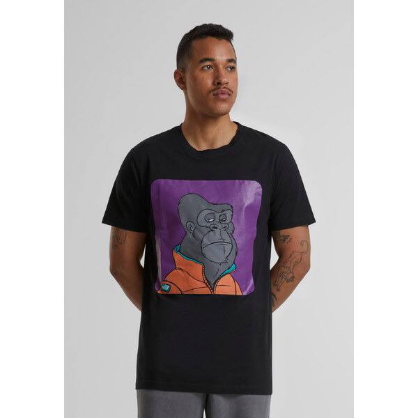 Mister Tee Bored Gorilla Multi Tee black 57100267