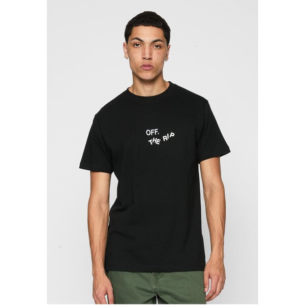 Mister Tee Black T-shirt Off The Rip Tee 57100229