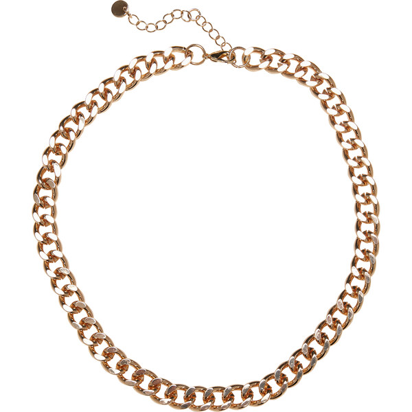 Urban Classics Big Saturn Basic Necklace - Gold 57100252
