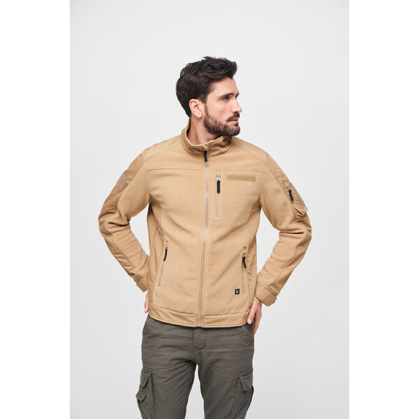 Brandit Ripstop camel fleece jacket 57100307