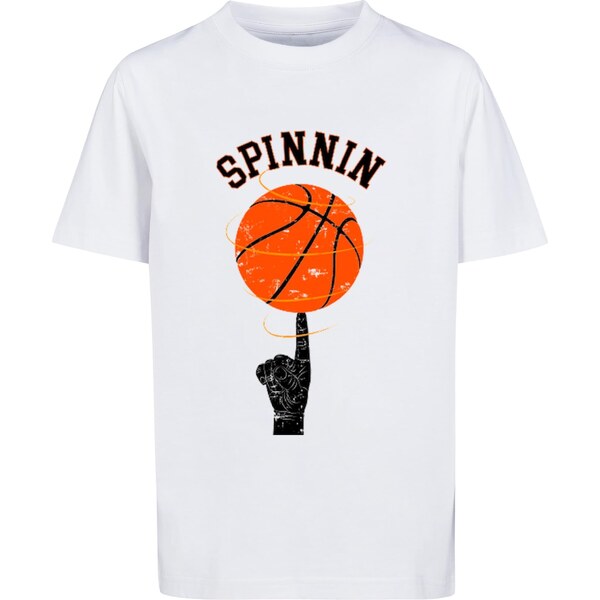 Mister Tee Spinnin Childrens T-Shirt in White 57100275