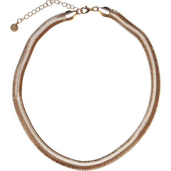 Urban Classics Big Pluto Basic Necklace - Gold 57100386