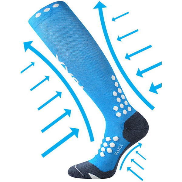 Glara Kompresné športové antibakteriálne podkolienky 57095828