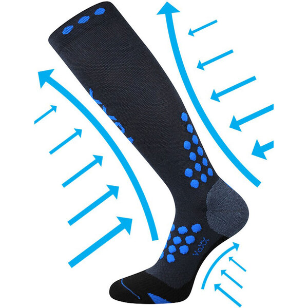 Glara Kompresné športové antibakteriálne podkolienky 57095829