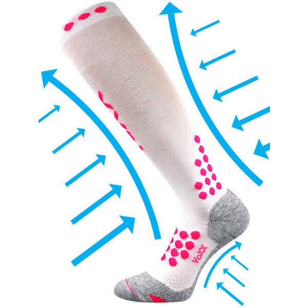 Glara Kompresné športové antibakteriálne podkolienky 57095825