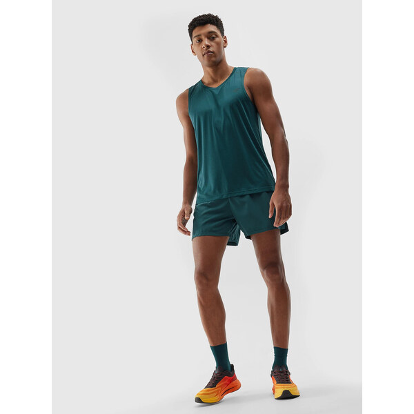 Mens 4F Quick-Drying Running Shorts - Sea Green 57120689