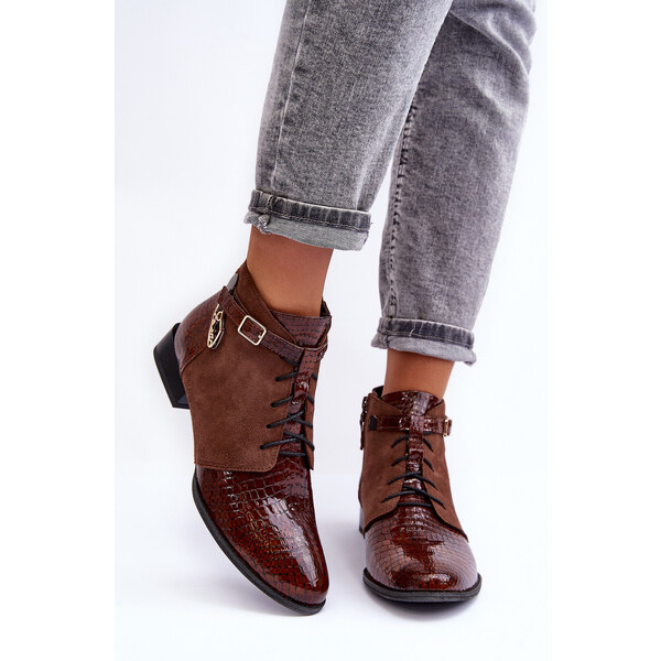 Dámske kožené topánky Maciejka topánky 60707439