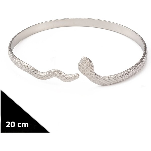 CITY STORM Dámsky náramok Hadí pôvab z chirurgickej ocele 66888741