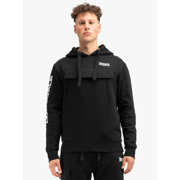 Lonsdale Mens hooded sweatshirt regular fit 57140656