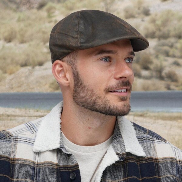 KRUMLOVANKA Hnedá nepremokavá bekovka wintage washed cotton Duck cap 60136446