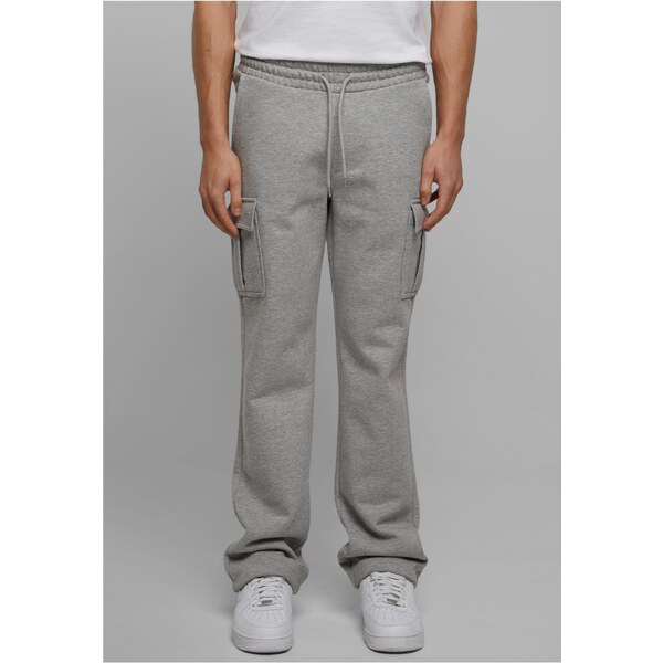Urban Classics Mens cargo sweatpants gray 57176702