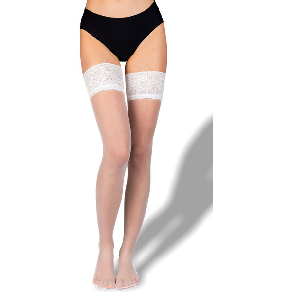 Glara Samodržiace pančuchy s čipkou 57185339