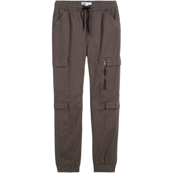 bonprix Kapsáčové nohavice, Regular Fit, z čistej bavlny, farba šedá 57185773