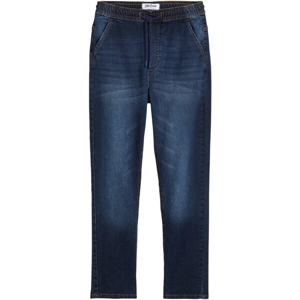 bonprix Chlapčenské voľné džínsy, Regular Fit, farba modrá 57185780