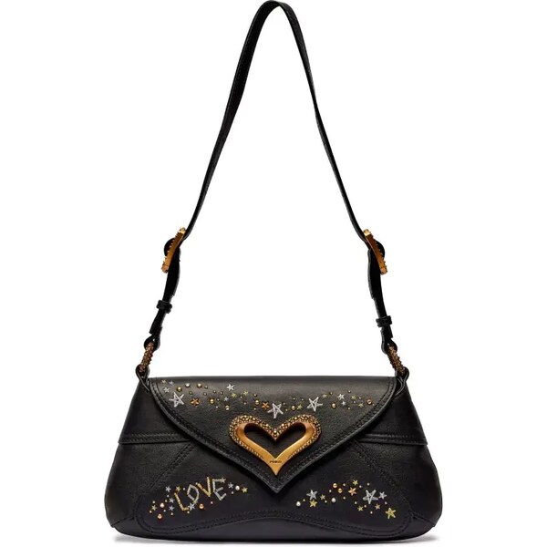 Pinko Kožená kabelka na rameno 57195353