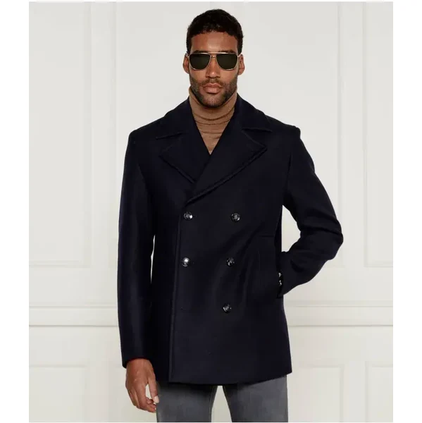BOSS BLACK Vlnený kabát 57278396