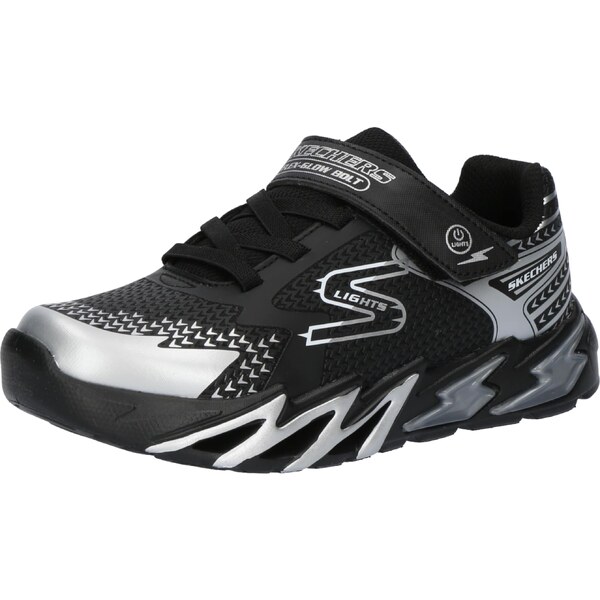 SKECHERS Tenisky FLEX-GLOW BOLT čierna / strieborná 57281951