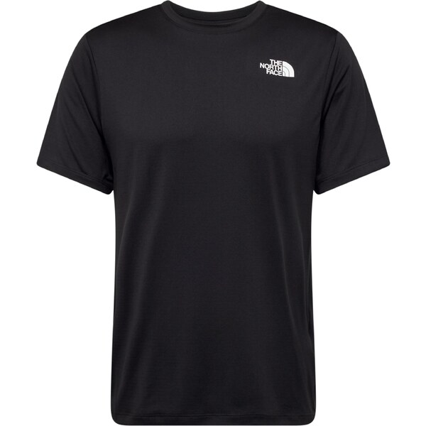 THE NORTH FACE Funkčné tričko čierna / biela 57197232