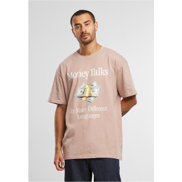 Mister Tee Mens T-shirt Money Talks Oversize pink 57206853