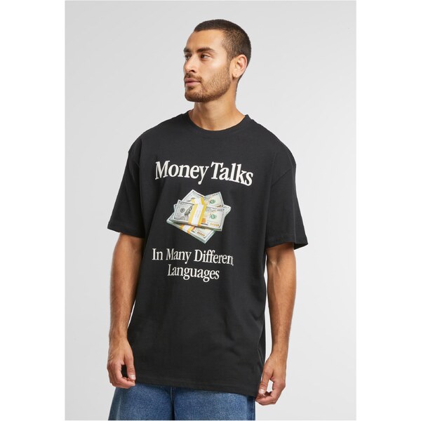 Mister Tee Mens T-shirt Money Talks Oversize black 57206846