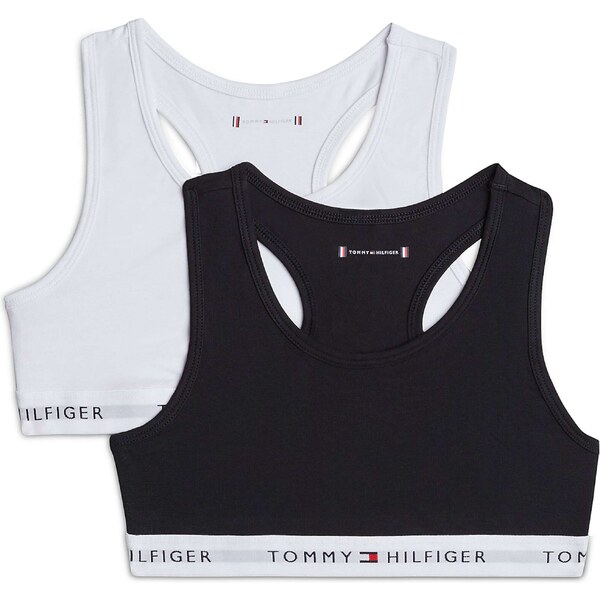 TOMMY HILFIGER Podprsenka námornícka modrá / pastelovo ružová / čierna 61716490
