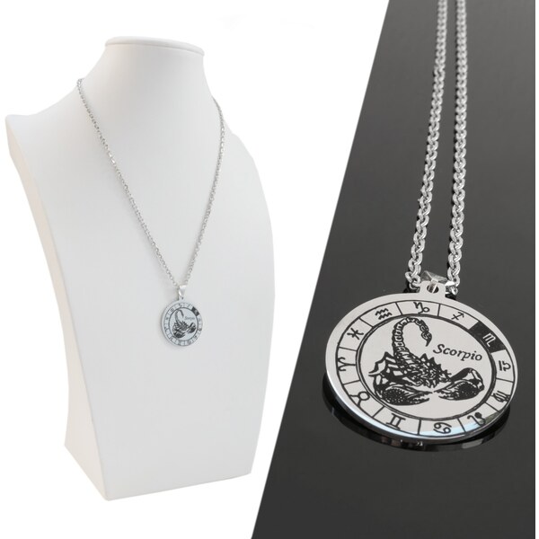 CITY STORM Prívesok s retiazkou znamenie zverokruhu - Škorpión z 66889145