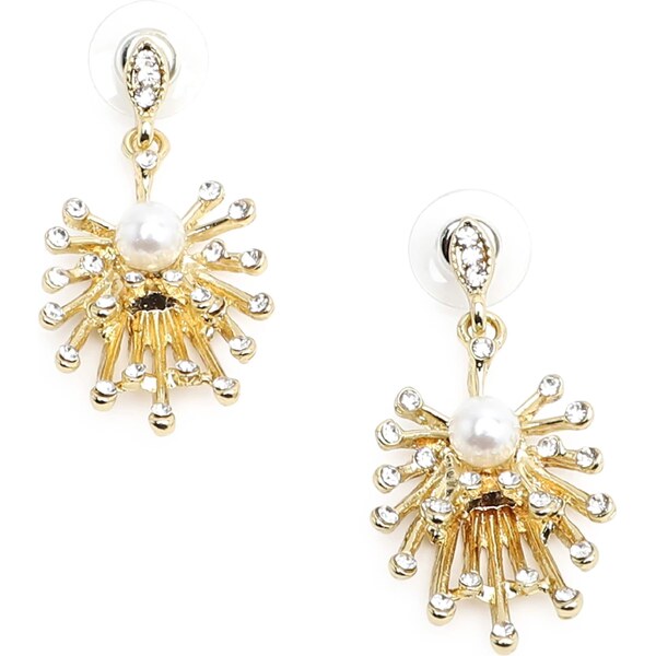 SOHI Náušnice Affrika zlatá / strieborná 57221646