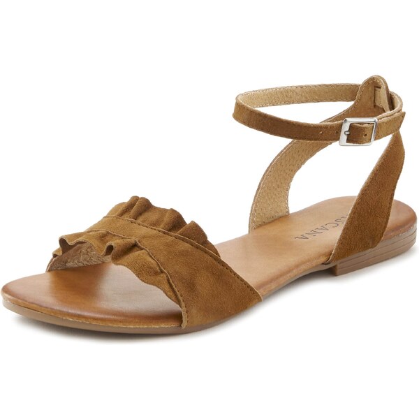 LASCANA Sandále farba ťavej srsti 57222341