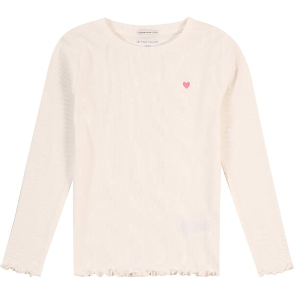 TOM TAILOR Tričko krémová / ružová 62072379