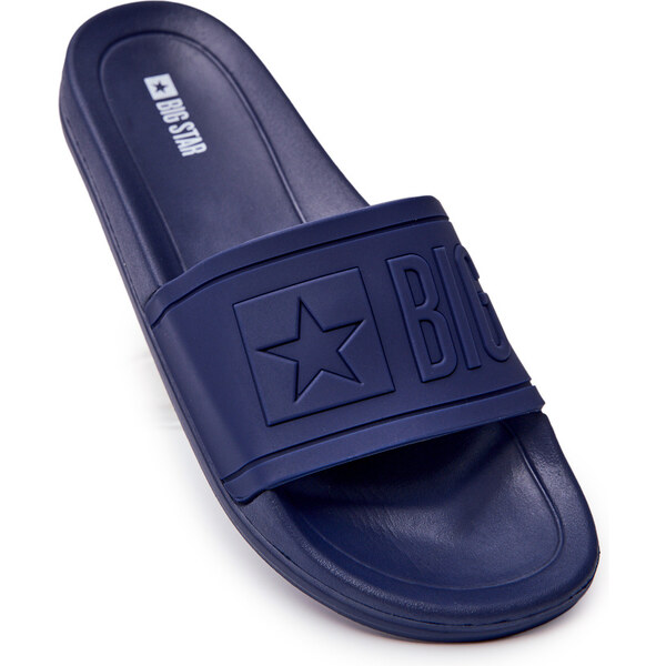 BIG STAR SHOES Pánska veľká hviezda Gumová námornícka modrá 50640880