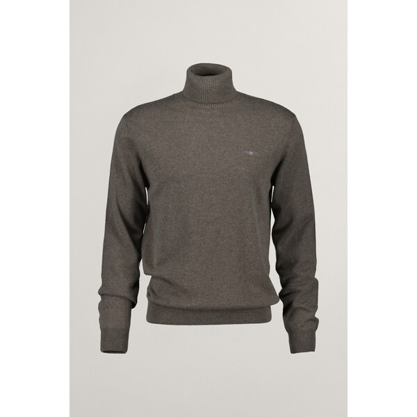 ROLÁK GANT CTN/WO ROLLNECK DARK HAZELNUT MELANGE 57240348