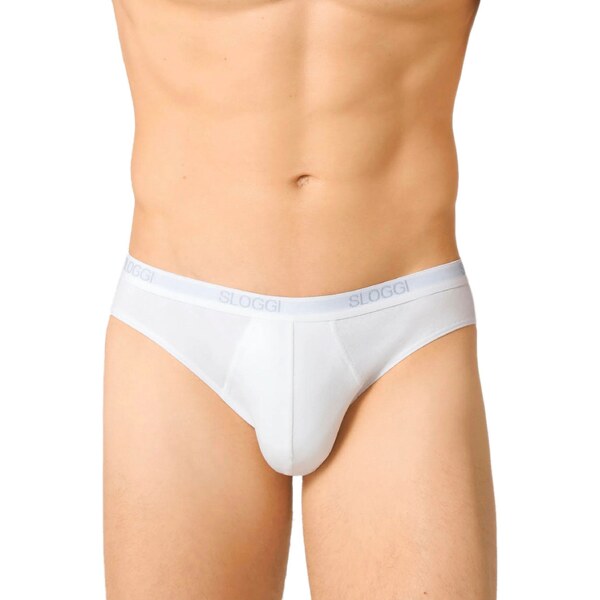 Sloggi Pánske slipy Basic mini white 62235682