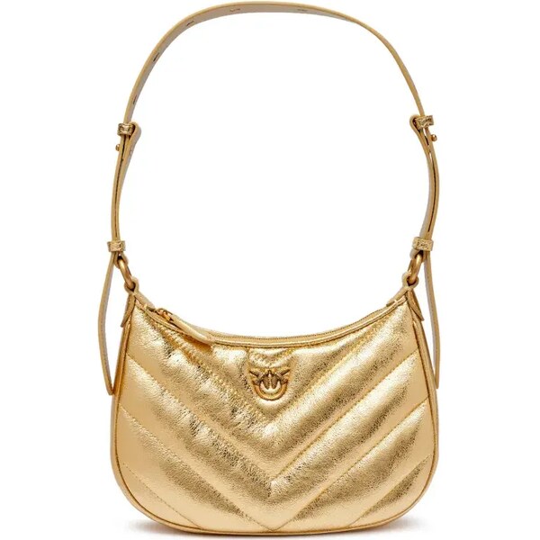 Pinko Kožené hobo HALF MOON MINI 57278329